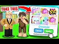 We Pretended To Be POOR In a RICH SERVER! He Gave Us THIS! (Roblox Pet Simulator X)