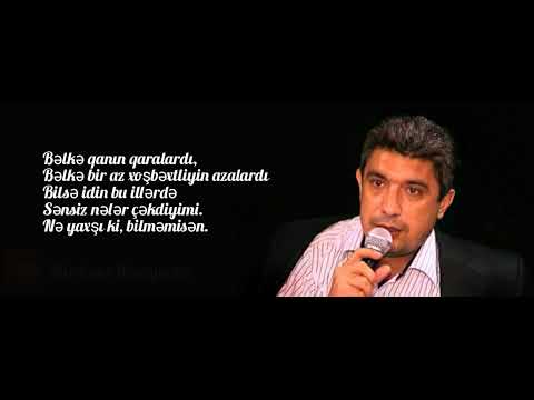 Arif Buzovnalı - Az olmayıb səndən ötrü darıxdığım... 2022 (möhtəşəm şeir)