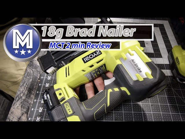 Lowes ryobi 2024 brad nailer
