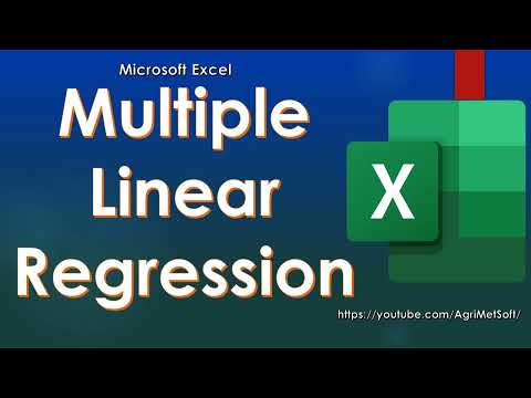 Multiple Linear Regression Excel | Fit Several Independent Variables