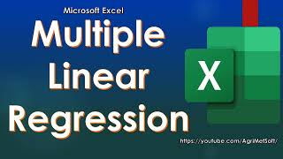 Multiple Linear Regression Excel | Fit Several Independent Variables