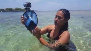 How To Snorkel Using A Seaview 180° Mask!