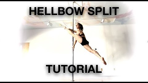 How to do the Hellbow or Hanka Split - Pole Dancing Tutorials by ElizabethBfit
