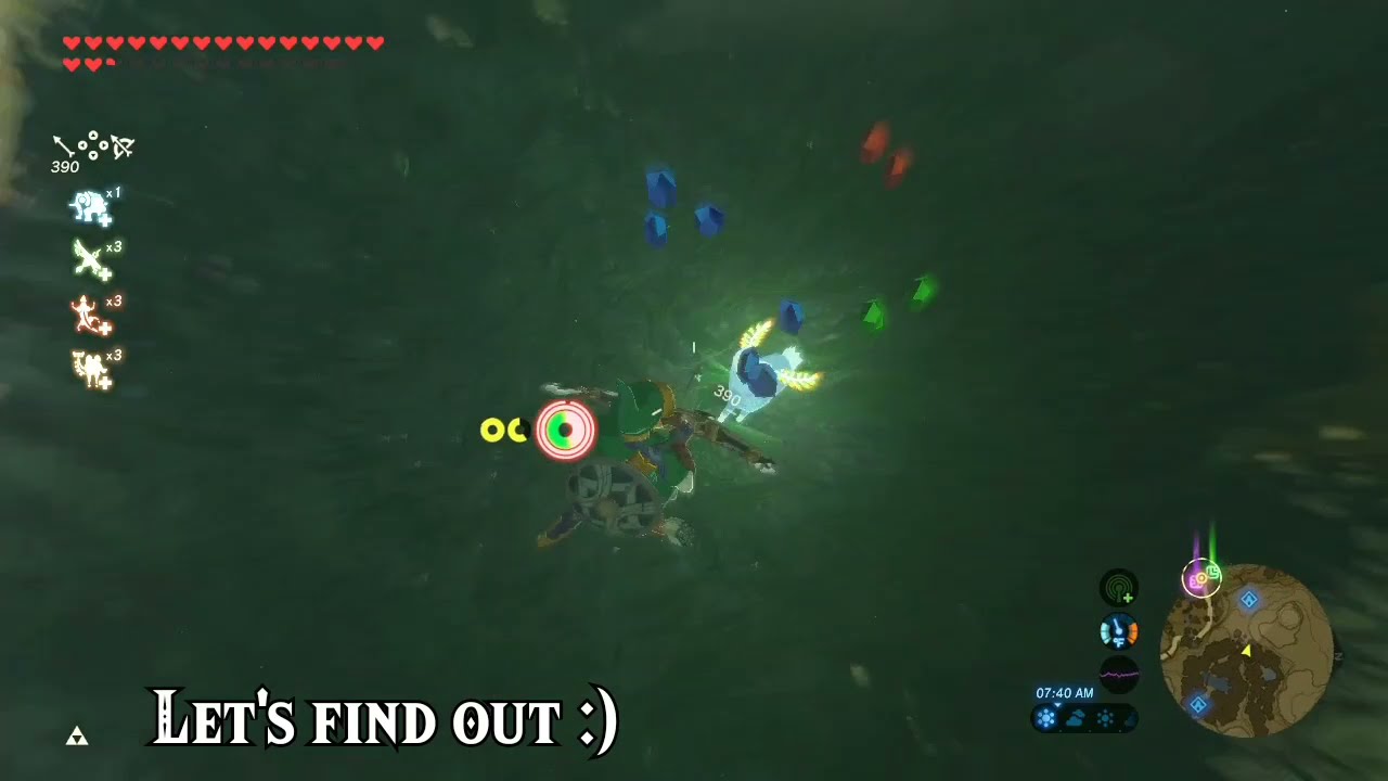 How MUCH would you GET to a single Blupee in BOTW?