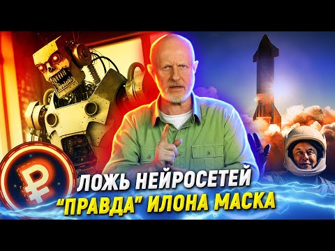 Видео: Судьба рубля, хлопок SpaceX, арест в Силиконовой долине, нейросеть врёт за деньги | В цепких лапах