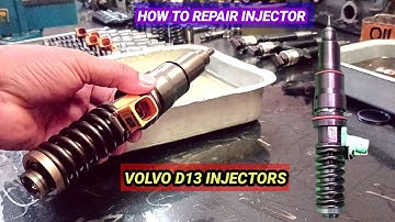Volvo Truck E1 E3 EUI Injector Repair | Fix It UP Complete Diesel Injector Testing Workshop Overhaul