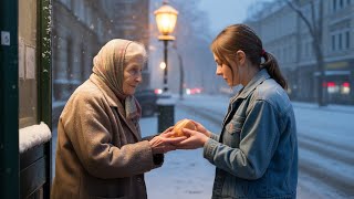 Stara kobieta oddała ostatni kawałek chleba… a następnego dnia odziedziczyła cały majątek