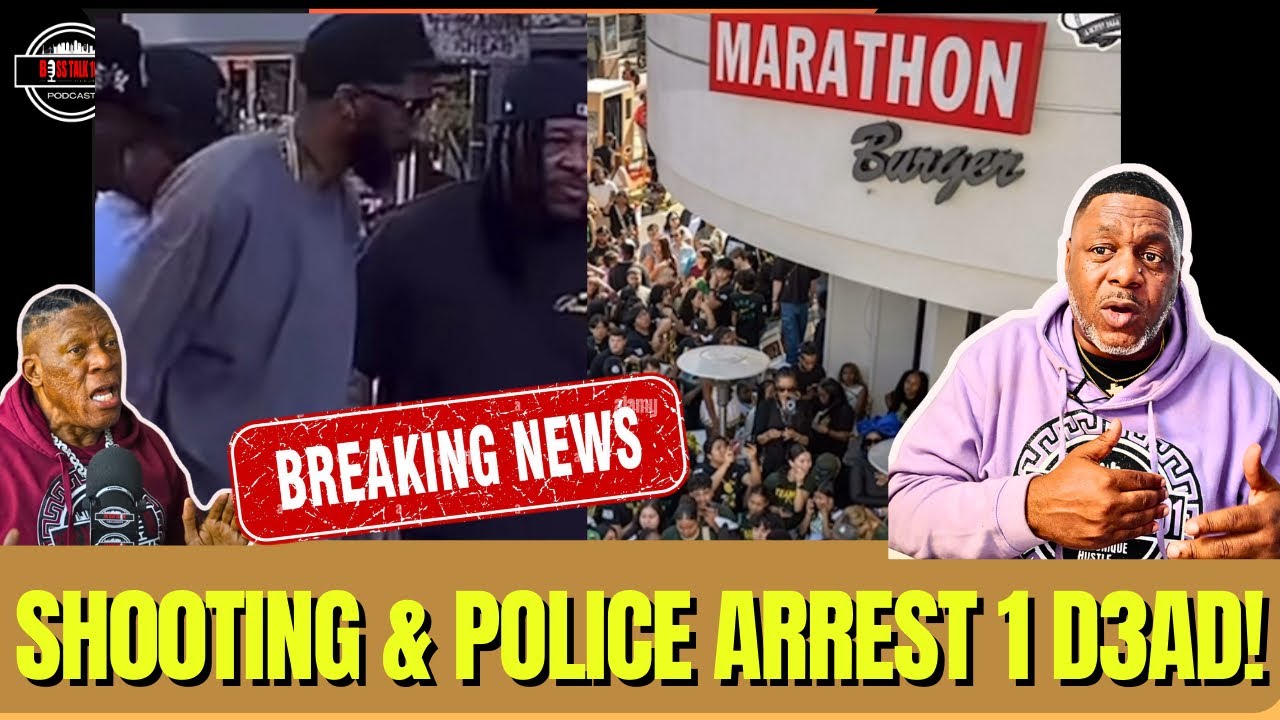 Breaking News! Sh00TING Marathon Burger Grand Opening Man D!3D From G*N 🔫