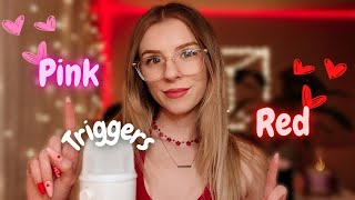 Asmr Pink Red Triggers Fast Aggressive 999% Will Tingle