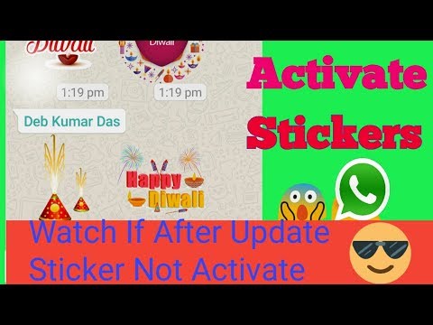 how-to-send-whatsapp-stickers---hindi||-after-whatsapp-update-sticker-not-working--activation-guide