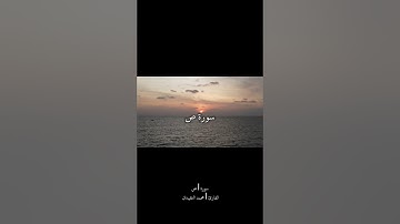 من الآية ٤٤ إلى الآية ٤٩ من سورة ص بصوت القارئ محمد النقيدان