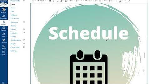 Insert and Link a Button in Canvas for Teachers