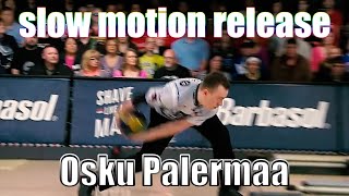 Osku Palermaa slow motion release - PBA Bowling Resimi