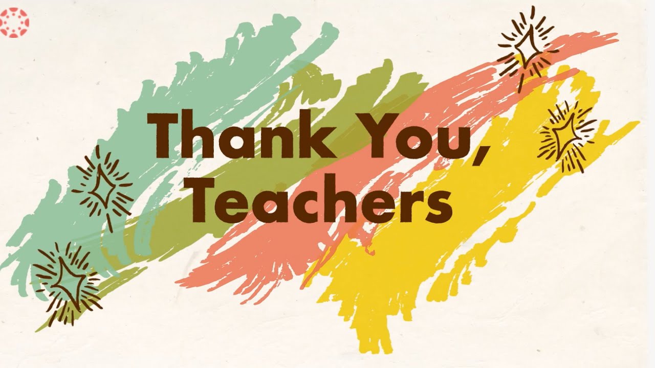 Thank You, Teachers. - YouTube