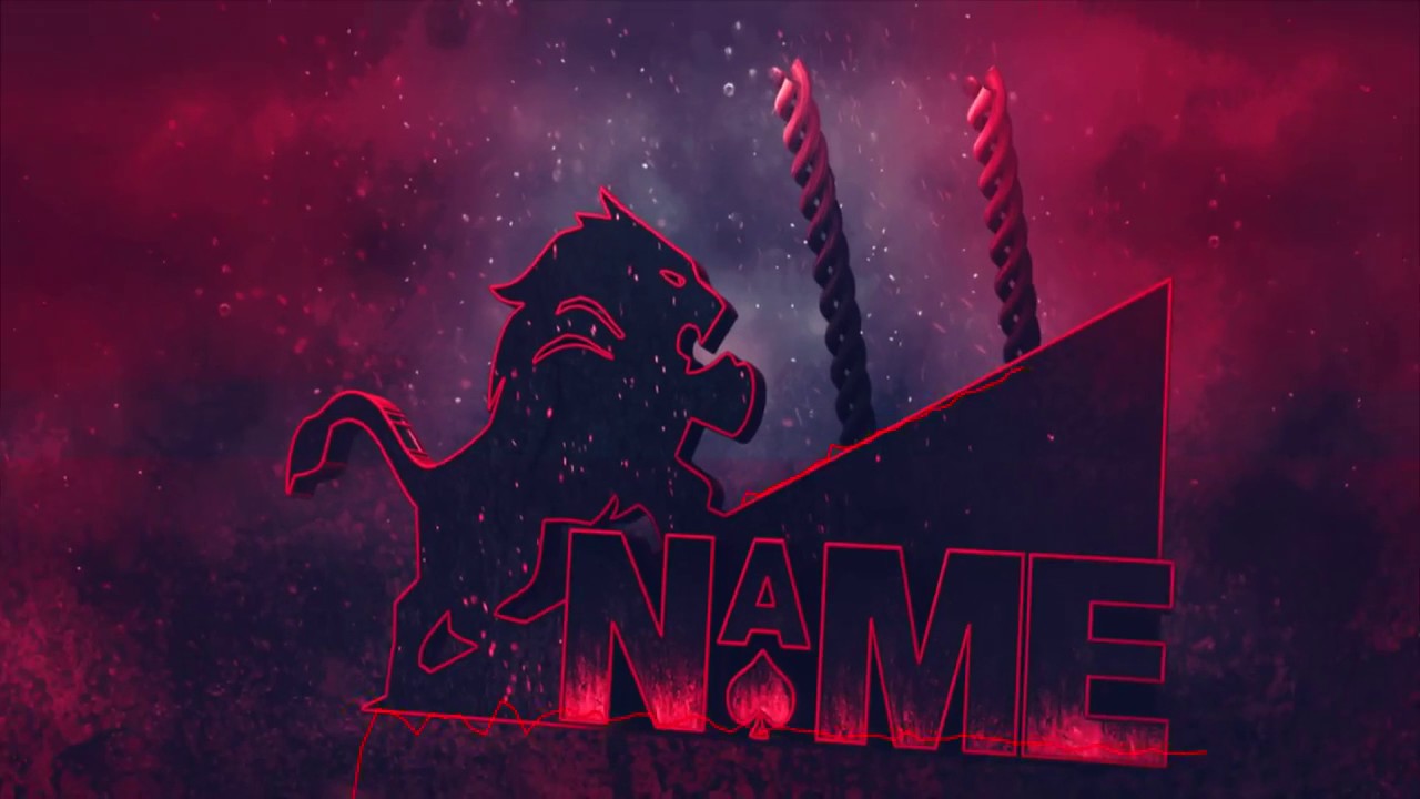 Cinema 4D Youtube Banner Template