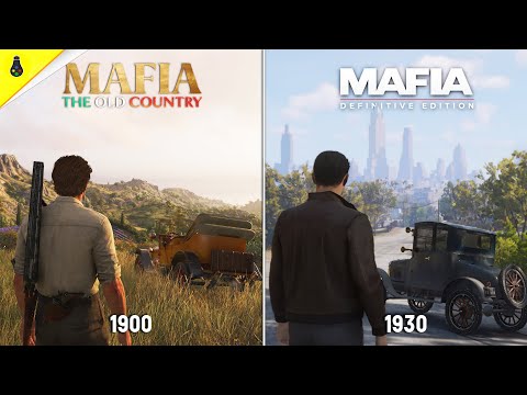 Mafia: Старая Родина vs Mafia: Definitive Edition – Сравнение деталей и физики