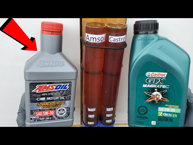 Amsoil vs castrol motor oil class=