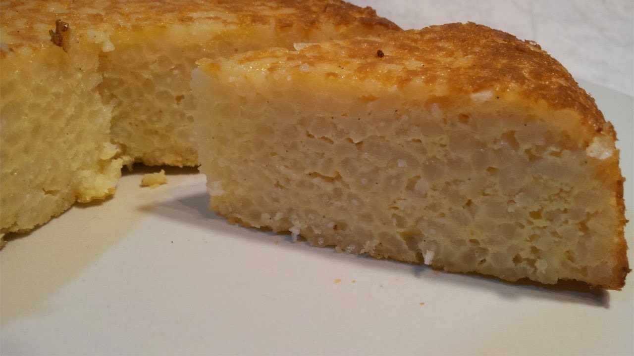 Gateau Au Riz Youtube Gateau Au Riz Youtube