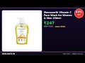 Mamaearth Vitamin C Face Wash for Women &amp; Men 250ml-... at Rs.247 — 45% OFF | Amazon Deal Today