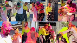 FIRST HOLI CELEBRATION WITH HOMIES IN AUSTRALIA | INDIA VARGI HOLI IN AUSTRALIA | INDER & KIRAT