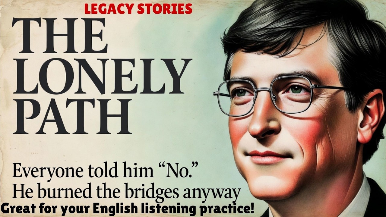 Bill Gates: How the Paradox of Focus Changes Everything ,Learn English Through Story Level 2 🔥