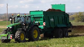 John Deere - Tebbe - Manitou / Dungstreuen - Spreading Manure