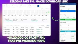 Zerodha Fake Pnl Maker App Download Link 2026 | Kite Fake Pnl App Download | Fake Pnl Zerodha Maker screenshot 4