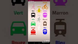 Learn french colors. Colors brain. Français screenshot 2