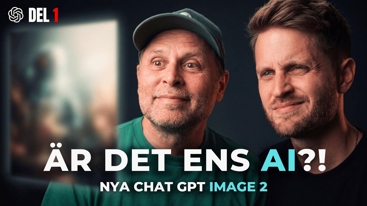 (Del 1) Nya ChatGPT Image 2.0 är löjligt bra... på vissa saker.