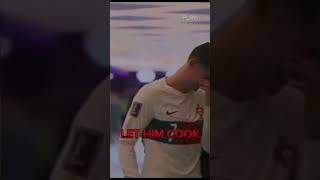 Let him cook football ronaldo goat edit shorts