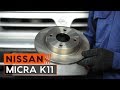 Come sostituire dischi freno e pastiglie freno su NISSAN MICRA 2 Hatchback [TUTORIAL AUTODOC]