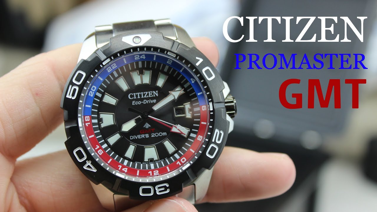 Citizen Promaster GMT (BJ7128-59E) - Unboxing and First Impressions -  YouTube