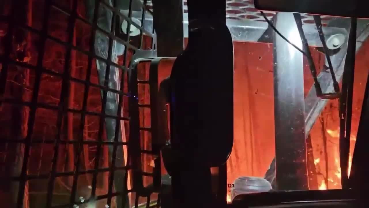 Dozer teams battle Smith County wildfires amidst East Texas burn bans