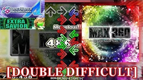 【DDR A (2018)】 MAX 360 [DOUBLE DIFFICULT] 譜面確認＋クラップ