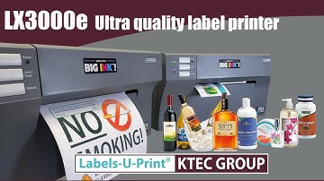 Primera - LX3000e Ultra quality label printer - Labels-U-Print ® - KTEC GROUP UK