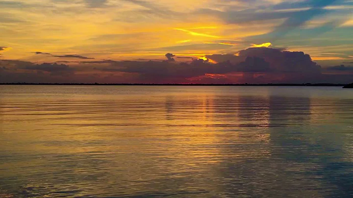 Sunset at Manatee Park on the Banana River