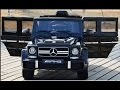 Kinderauto der Neue Mercedes G63 von AMG mit USB/SD-Karten Stoßfänger 2,4Ghz RC technologie