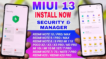 HOW TO INSTALL MIUI 13 FEATURES | MIUI 13 FEATURES ENABLE NOW | MIUI 13 SECURITY APP & FILE MANAGER