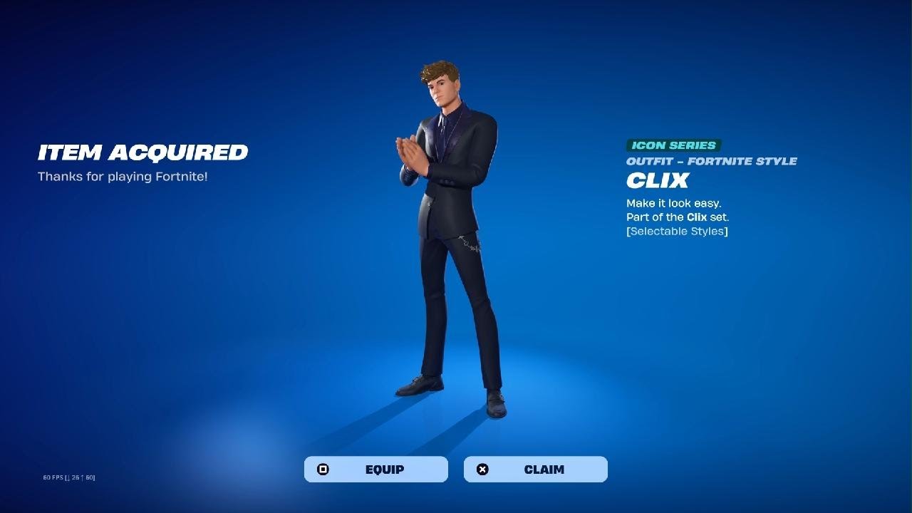 New Clix Skin Is Here 🧻 #fortnite #clix #itemshop #icon - YouTube
