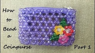 How to Bead a Coinpurse Part 1