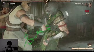 Mortal Kombat 1 Online Ranked Sets Reptile Vs Johnny Cage