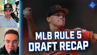 2024 MLB Rule 5 Draft Recap