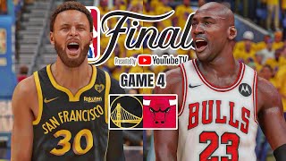 Nba Dream Finals 2017 Warriors Vs 1996 Bulls Game 4 Nba 2K24 Ps5