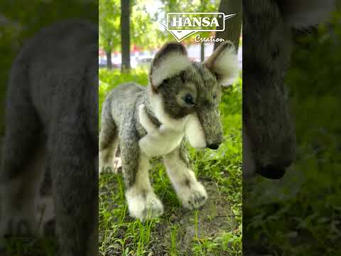 Hansa Creation. Мягкая игрушка Волк арт. 5467 #мягкаяигрушка #hansacreation Hansa Creation. Мягкая игрушка Волк арт. 5467 #мягкаяигрушка #hansacreation