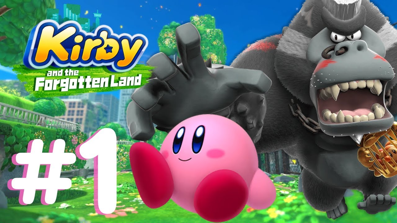 Can Kirby Take On This Giant Gorilla?!