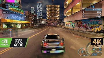 [4K] Need for Speed Underground - Remaster RTX Remix! Insanely modded with RAYTRACING
