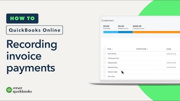 How to record an invoice payment in QuickBooks Online (using undeposited funds)