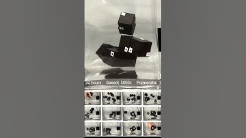 Cubes self-assemble without requiring computation and actuation