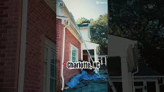 Roof replacement in Charlotte, North Carolina. #roofingrepair #roofrepair #roofreplacement