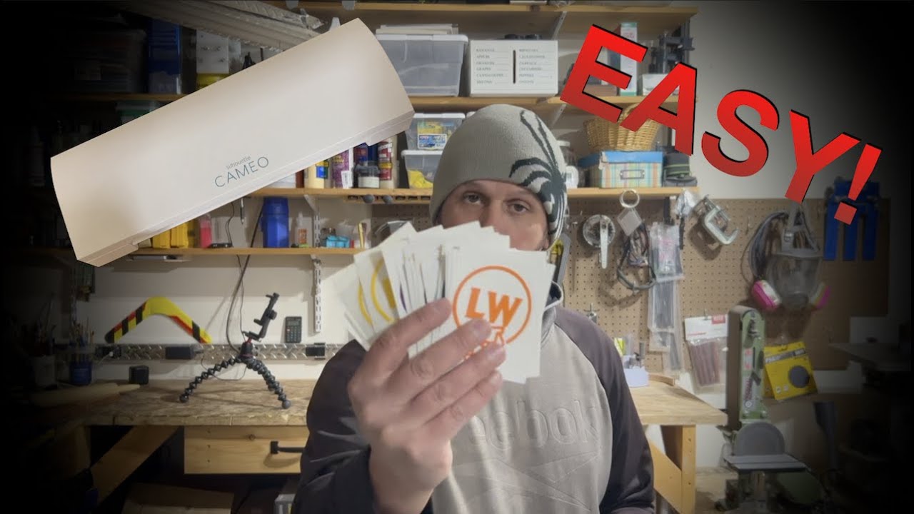 Making Vinyl Stickers at Home YouTube